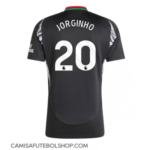 Camisa de time de futebol Arsenal Jorginho Frello #20 Replicas 2º Equipamento 2024-25 Manga Curta